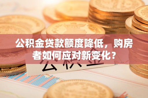 镇海公积金贷款额度降低，购房者如何应对新变化？