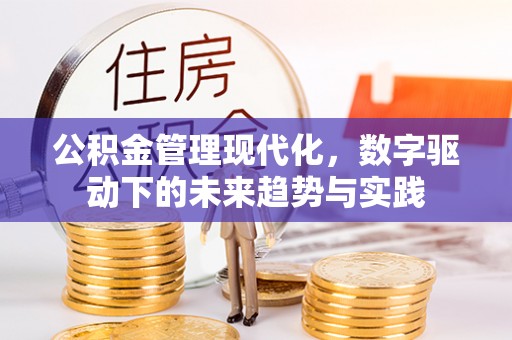 镇海公积金管理现代化，数字驱动下的未来趋势与实践