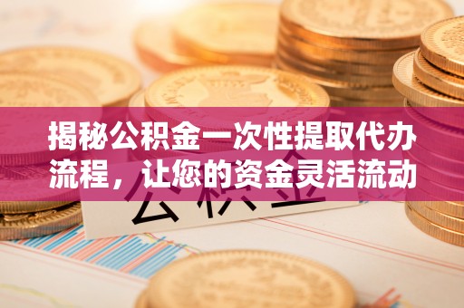 镇海揭秘公积金一次性提取代办流程，让您的资金灵活流动