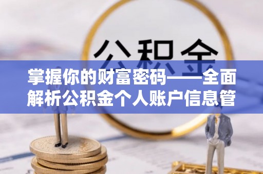 镇海掌握你的财富密码——全面解析公积金个人账户信息管理与优化