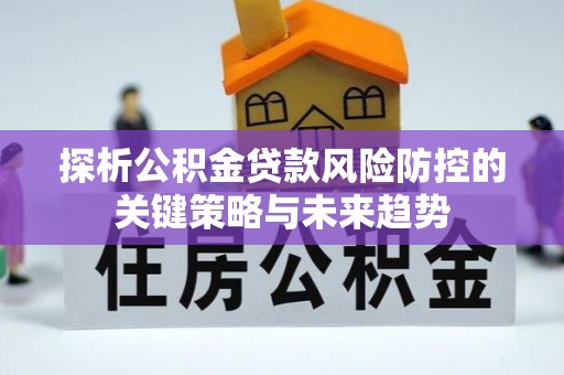 镇海探析公积金贷款风险防控的关键策略与未来趋势
