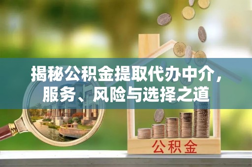 镇海揭秘公积金提取代办中介，服务、风险与选择之道