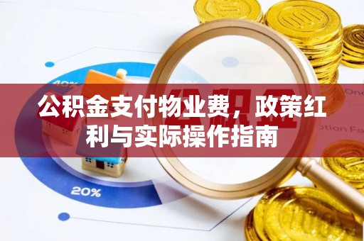 镇海公积金支付物业费，政策红利与实际操作指南
