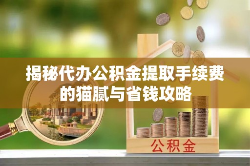 镇海揭秘代办公积金提取手续费的猫腻与省钱攻略