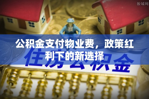 镇海公积金支付物业费，政策红利下的新选择