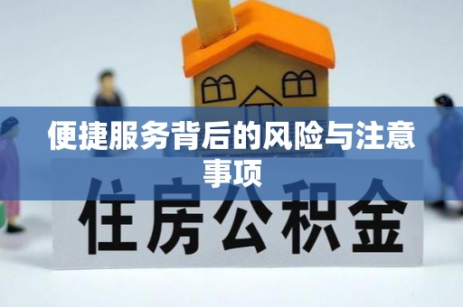 镇海便捷服务背后的风险与注意事项